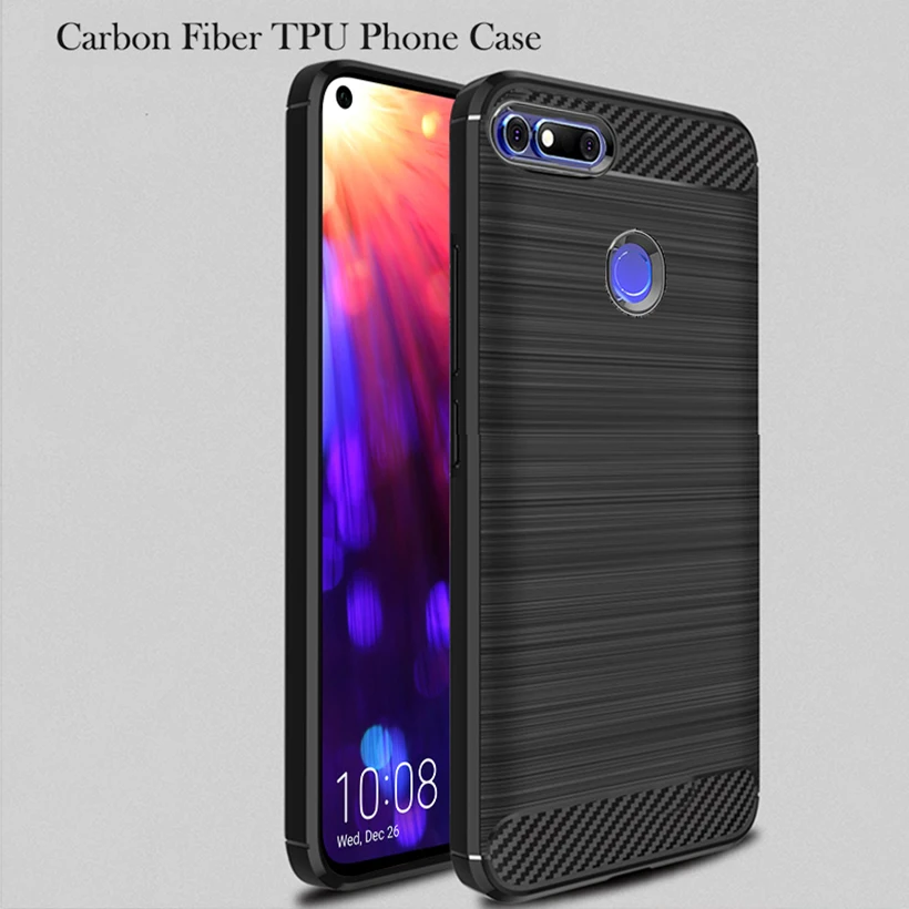 Чехол из углеродного волокна для Honor View 20 360, чехол для телефона с полной защитой, чехол для huawei Honor V20, чехол, противоударный бампер