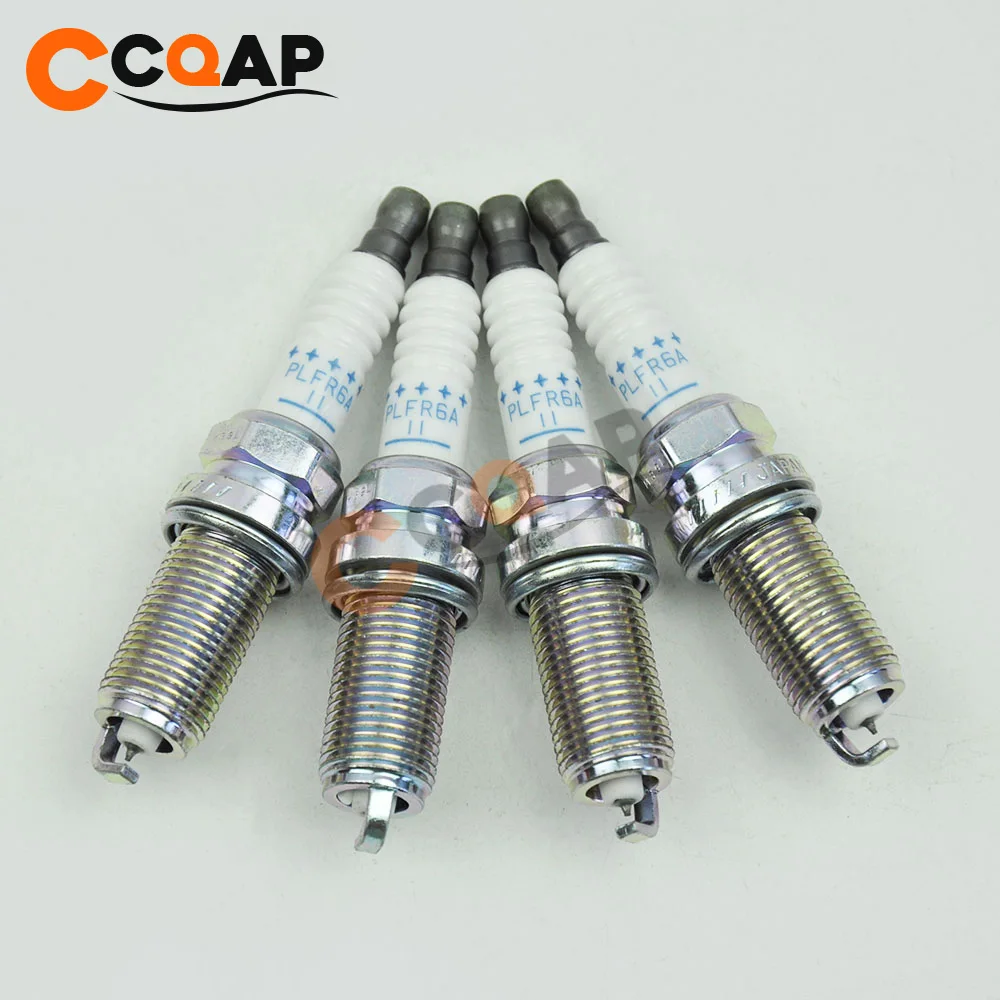 4x иридиевая Свеча зажигания 22401 5M016 PLFR6A 11 для Nissan Maxima Sentra Infiniti 224015M016 PLFR6A11|Свечи и