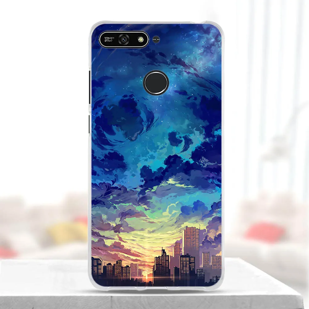 8 Чехол для huawei Honor 7A Pro/Y6 Prime чехол силиконовый чехол для huawei Y6 Prime чехол для huawei Honor 7A Pro Чехол - Цвет: 8