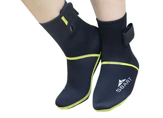 SBART Children boy girl Neoprene 3MM Diving Socks Snorkeling Boots Prevent Scratche Jellyfish Warming Non-slip Swimming Shoes | Спорт и