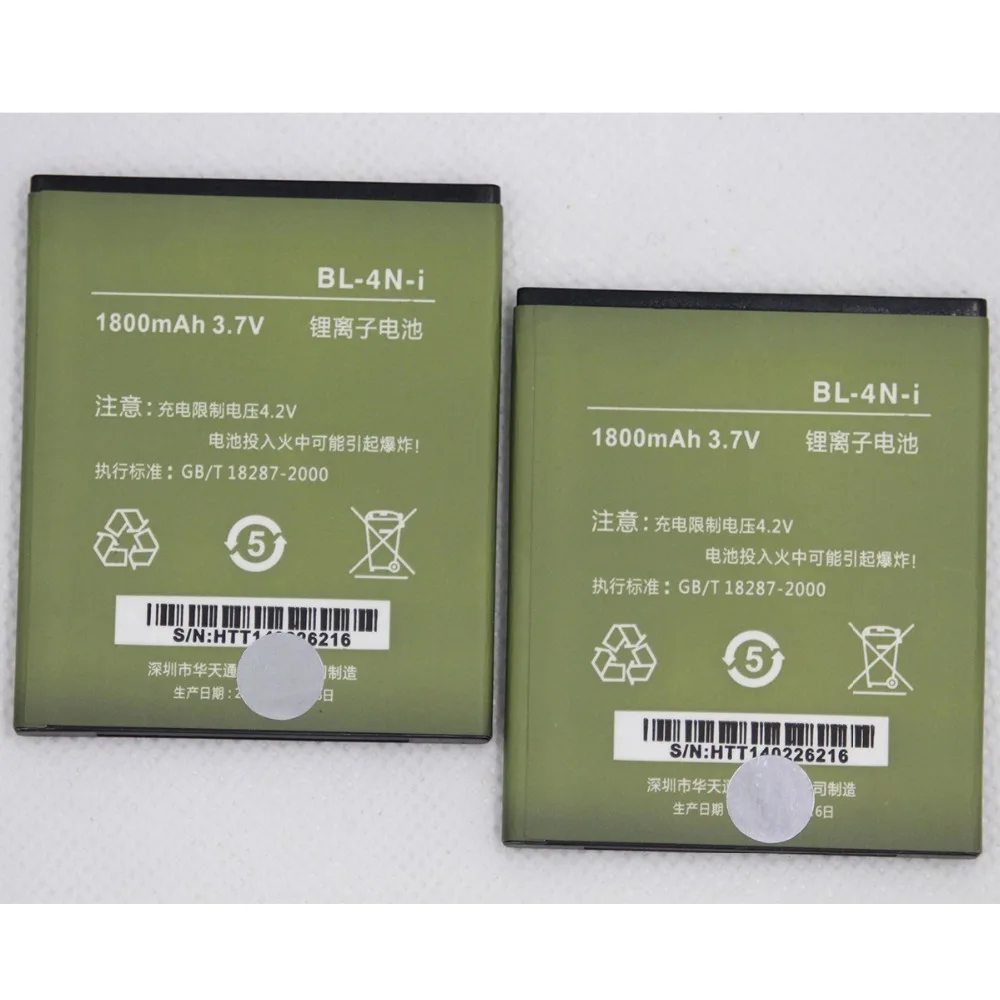 10 шт./лот 1800 мАч BL-4N-i для телефонов INNOS DNS S4503Q S4503 I6 I6C innos Small Dragonfly BL 4N i сменные