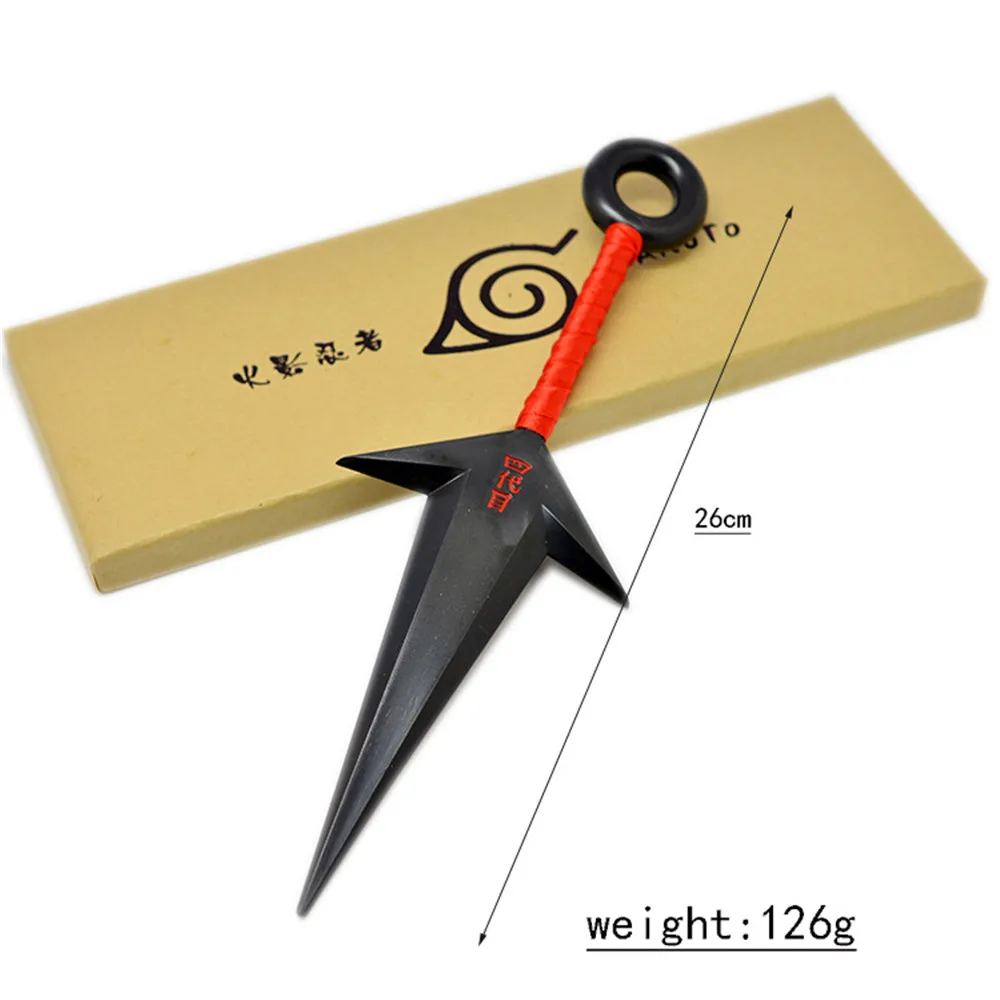 Anime Naruto Weapon Props Ninja Uzumaki Kunai Shuriken Throwing Cosplay Toy Accessories birthday Halloween gifts | Тематическая