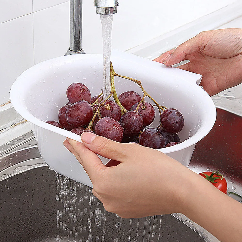 Подвесная корзина для слива кухонной раковины фильтр воды цветная фруктов и