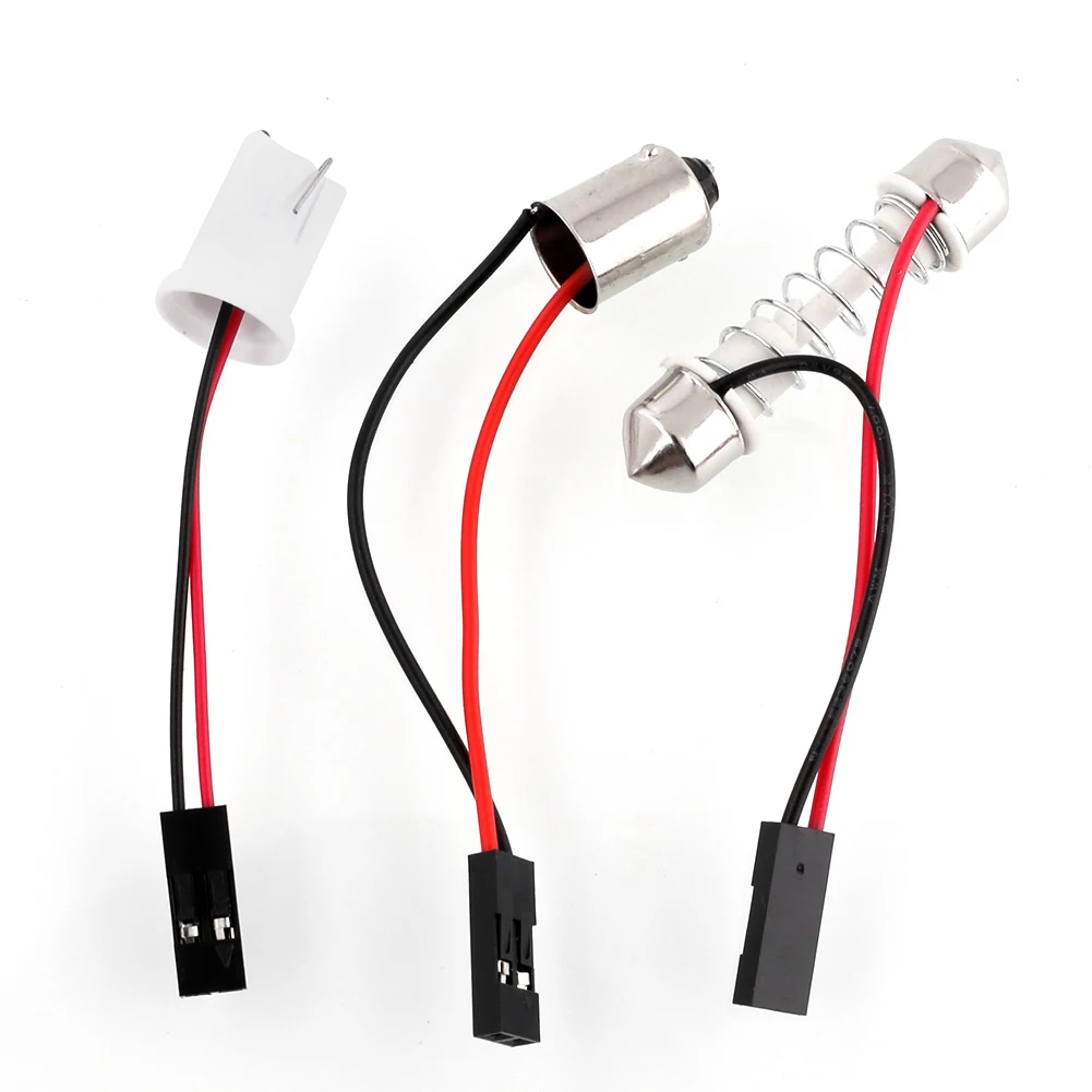 T10 24 SMD 5050 Светодиодный белый светильник автомобильная лампа DC12V Автомобильная