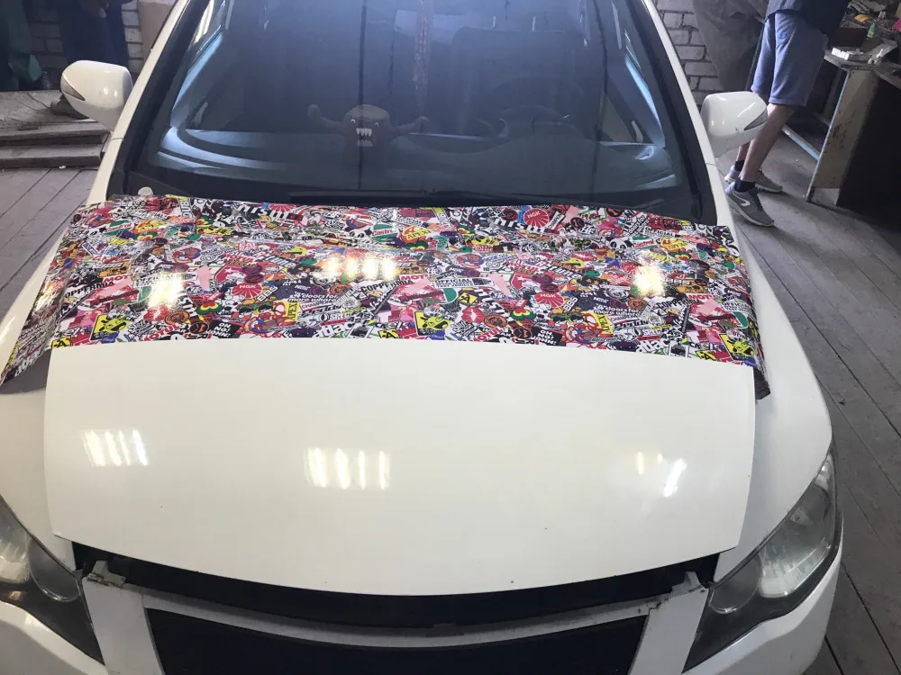152 см x 50 см 6" x 20" Автомобильные наклейки и Переводные картинки JDM Мультяшные граффити автостайлинг авто аксессуары для автомобиля мотоцикла велосипеда ноутбука