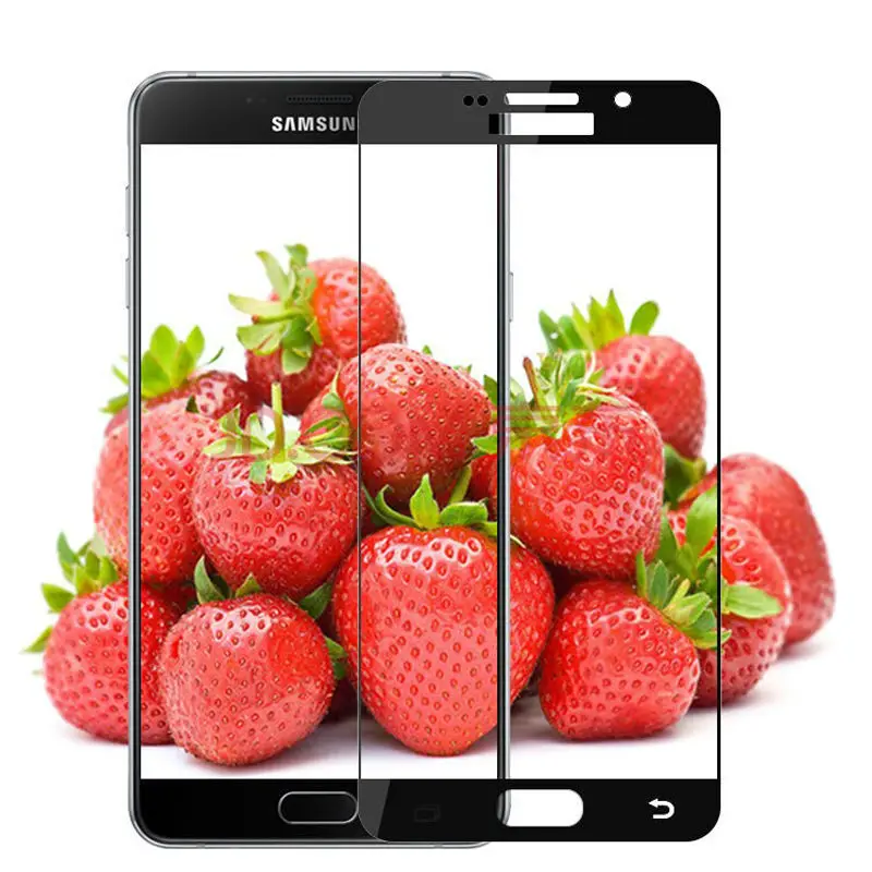 (100 шт.) Защитная пленка для экрана из закаленного стекла samsung A3 A7 A5 A8 2015 2016 2017 2018 310