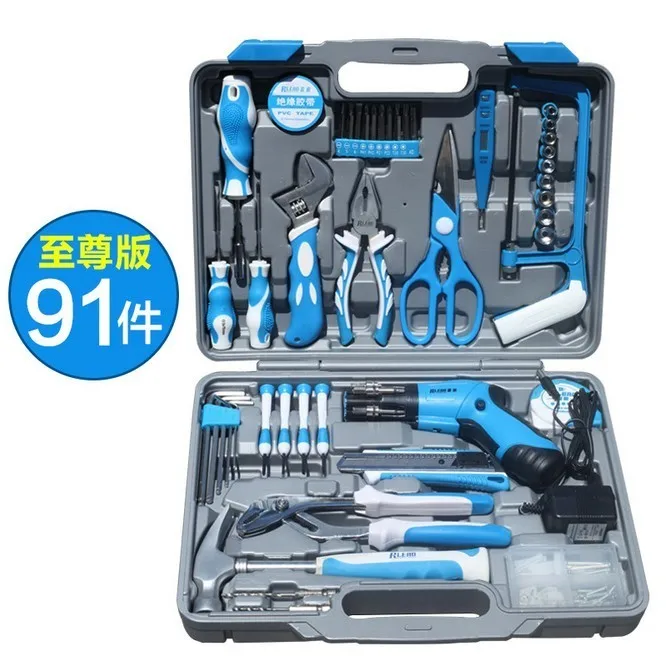 91 шт. многофункциональный набор инструментов домашний деревообрабатывающий