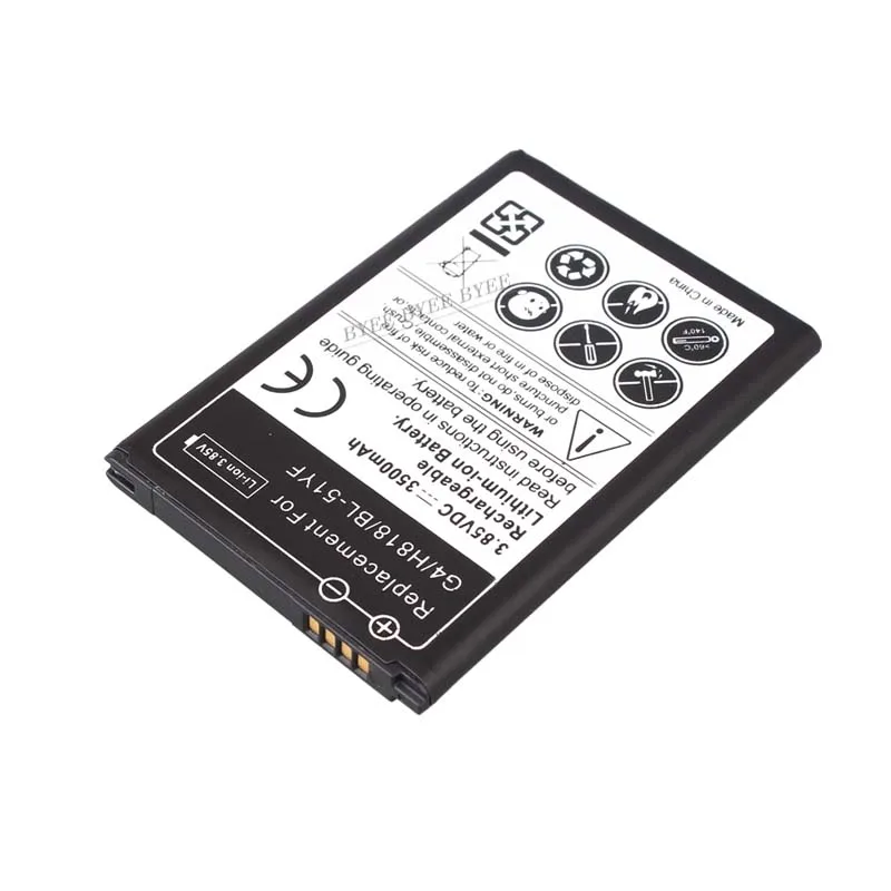 Высококачественная запасная батарея для телефона 3500 мАч LG G4 BL 51YF BL51YF H818 H818N VS999 F500