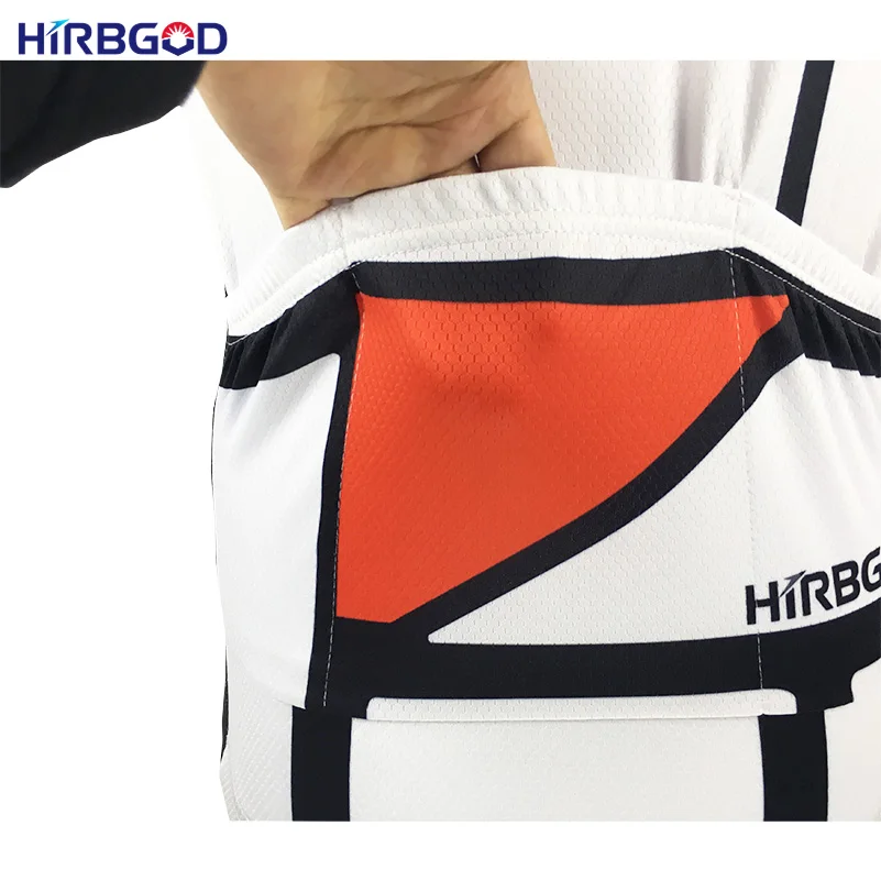 HIRBGOD классическая мужская Спортивная велосипедная Джерси легкая