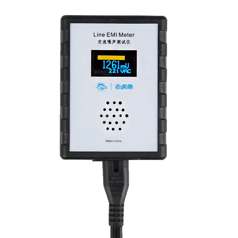 Lusya OLED дисплей тестер шума от сети EMI измерительный прибор широкополосный