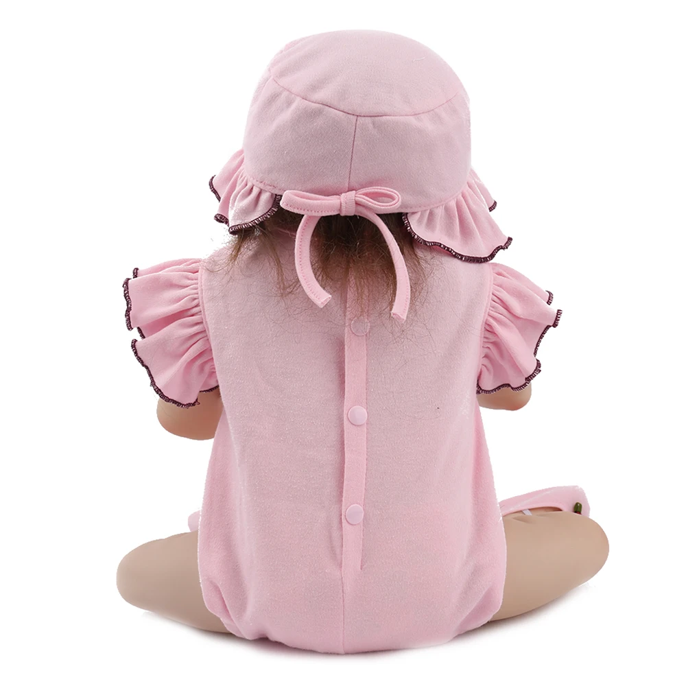 NPKDOLL Кукла реборн силиконовый новорожденный бэби 55 см одежда игркушки для