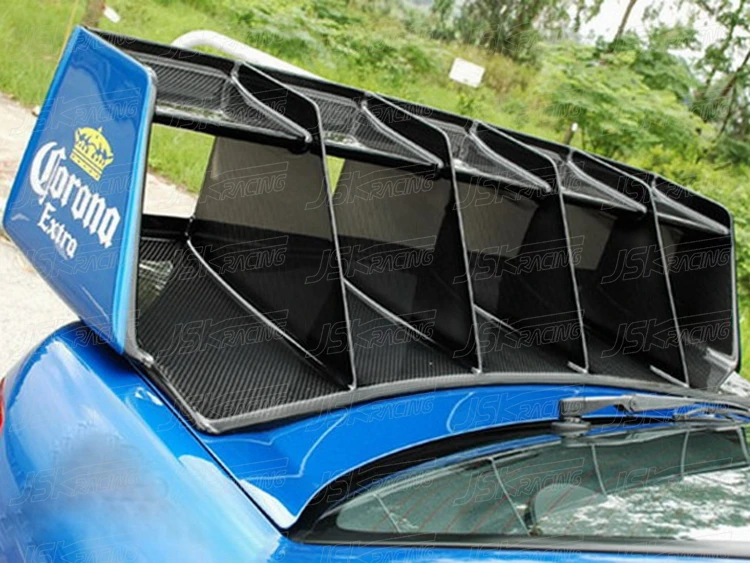 2000-2007 W STYLE CARBON FIBER REAR SPOILER FOR SUBARU IMPREZA 7-9 WRX STI(JSKSRIP79010) | Автомобили и мотоциклы
