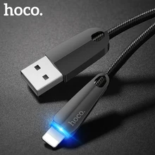 Usb кабель HOCO для iphone X 11 Pro Max 8 7 6 ipad mini с функцией быстрой