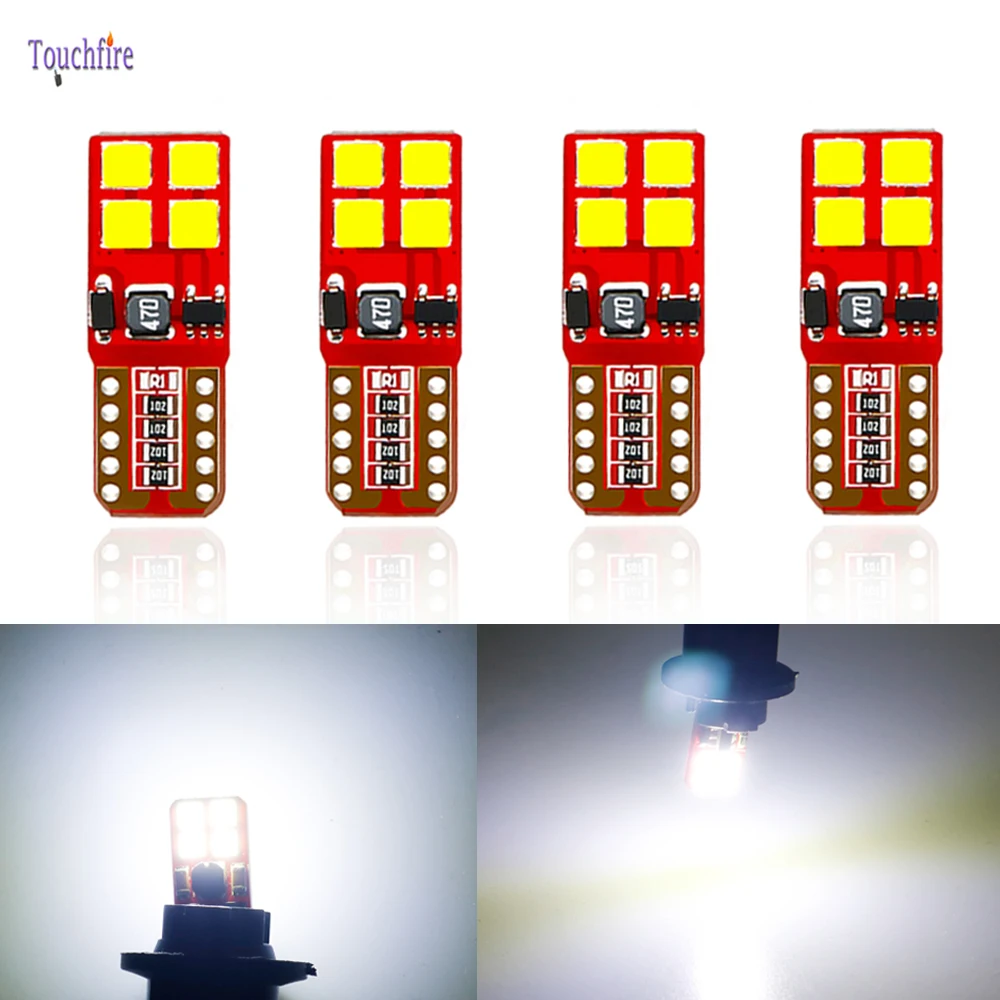 8 шт. Авто T10 W5W 194 Canbus автомобильная лампа 3030smd Клиренс номерной знак чтение карта