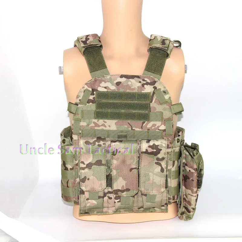 Охотничий военный тактический жилет Wargame Body Molle Armor охотничий Камуфляжный CS