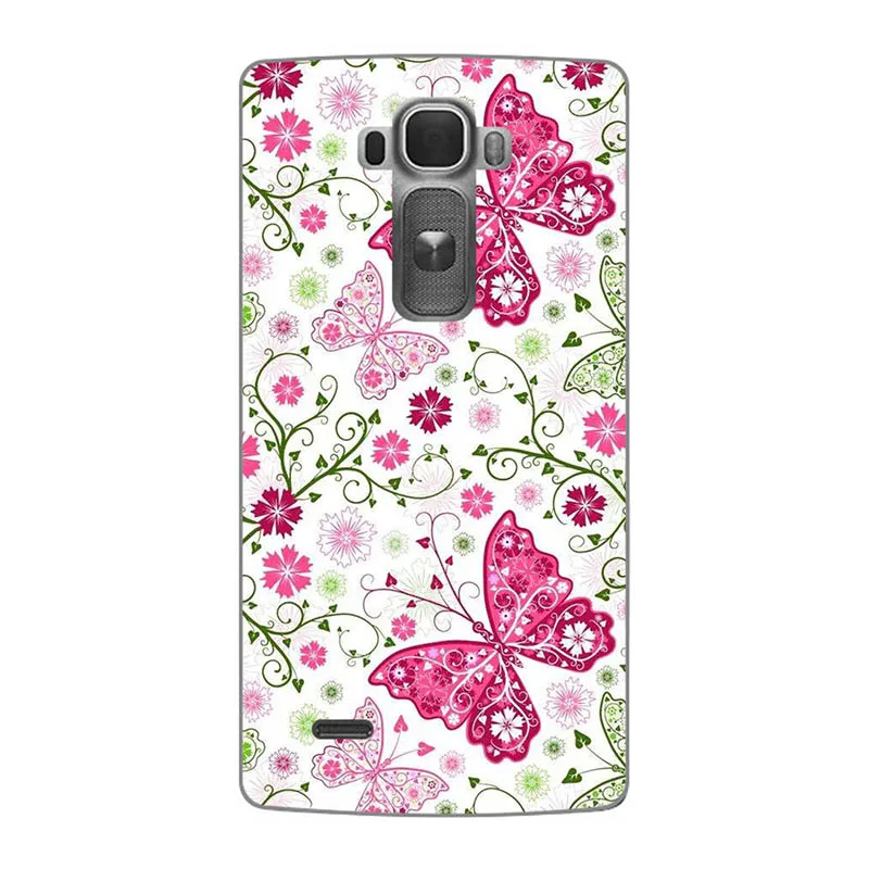 M50 Чехол Funda для LG G Flex 2 H955 LS996 H950, Мягкая силиконовая задняя крышка для LG FLEX2, чехол для телефона с принтом милых животных и цветов - Цвет: M50