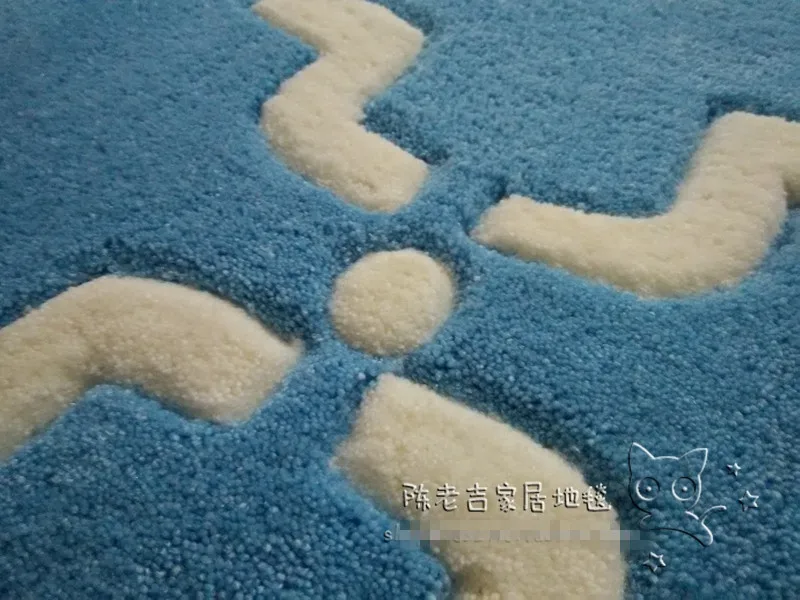 Новое поступление Мода/Европейский/средиземноморский land/Синий ручной акрил