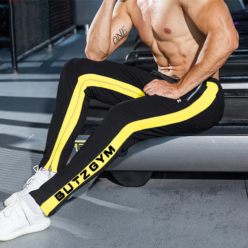 2019 Новый Lersure спортивный костюм плавки Для мужчин Штаны хлопок пот Jogger брюки в