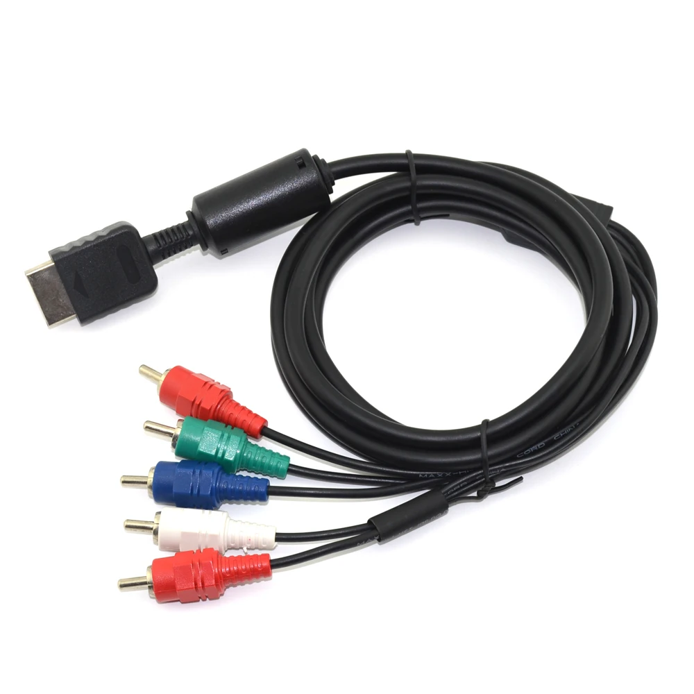 Высококачественный 5RCA Y/Pr/Pb компонент AV аудио видео HD TV кабель для Playstion 2 PS2 PS3