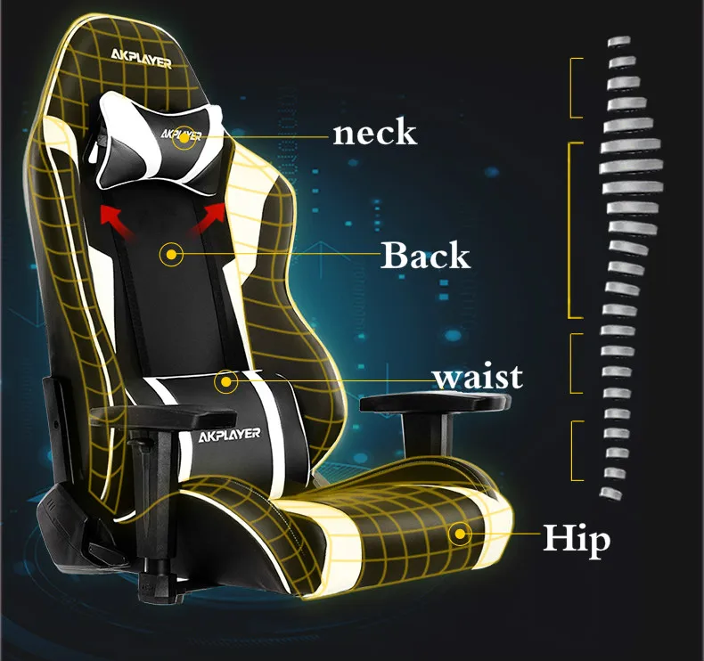 Игровое кресло Cadeira Gamer многофункциональное домашнее офисное компьютерное кресло поворотный подъемный шезлонг Silla Gamer Silla Oficina