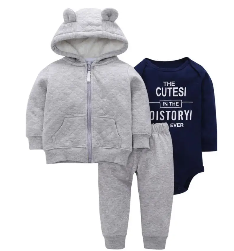 Г. Ограниченное предложение, Официальный магазин, roupa infantil, Bebek, милое пальто с рисунком Кита для маленьких мальчиков, штаны комплект из 3 предметов смешанных цветов - Цвет: model 9