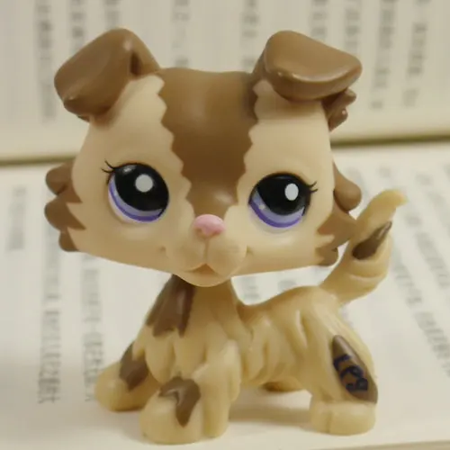 Печенье коричневый колли собака #2210 мини Экшн-фигурка для дошкольников детская