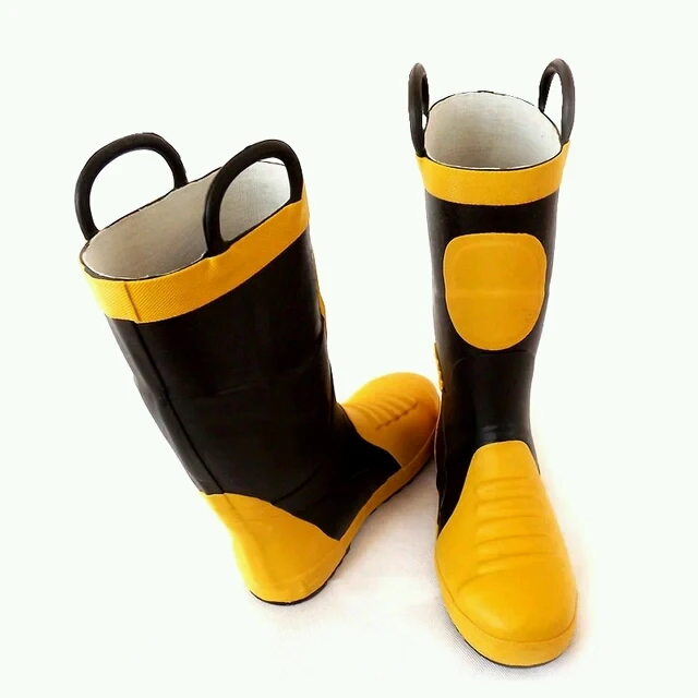 Пожарное оборудование Fireman сапоги для боя Защитная резиновая обувь|fireman boots|firefighter