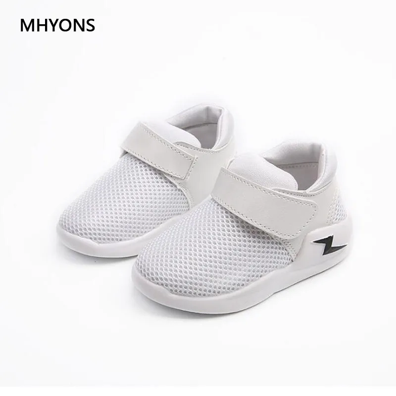 MHYONS 2018 детская обувь для мальчиков сетчатые дышащие кроссовки повседневная
