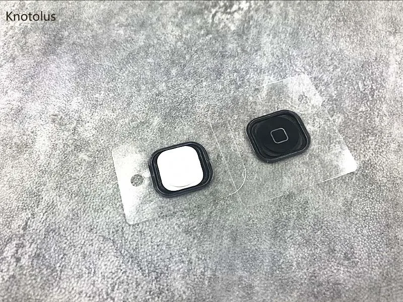 Knotolus Новая черная или белая домашняя кнопка резиновая прокладка для ipod touch 5th gen 5g