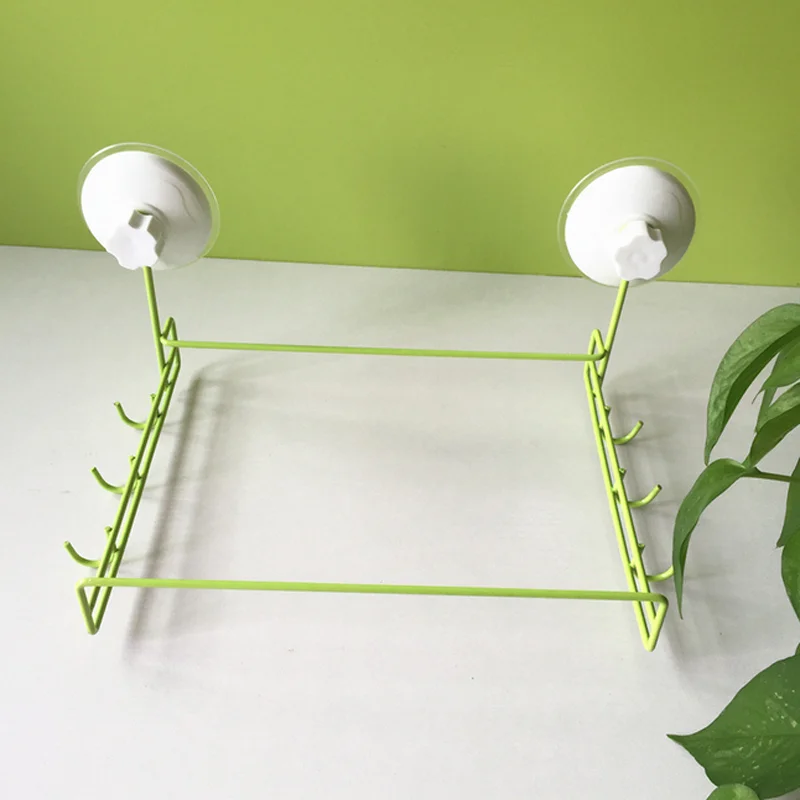 1 шт. железная присоска полка для ванной комнаты умывальник крючок бесшовного