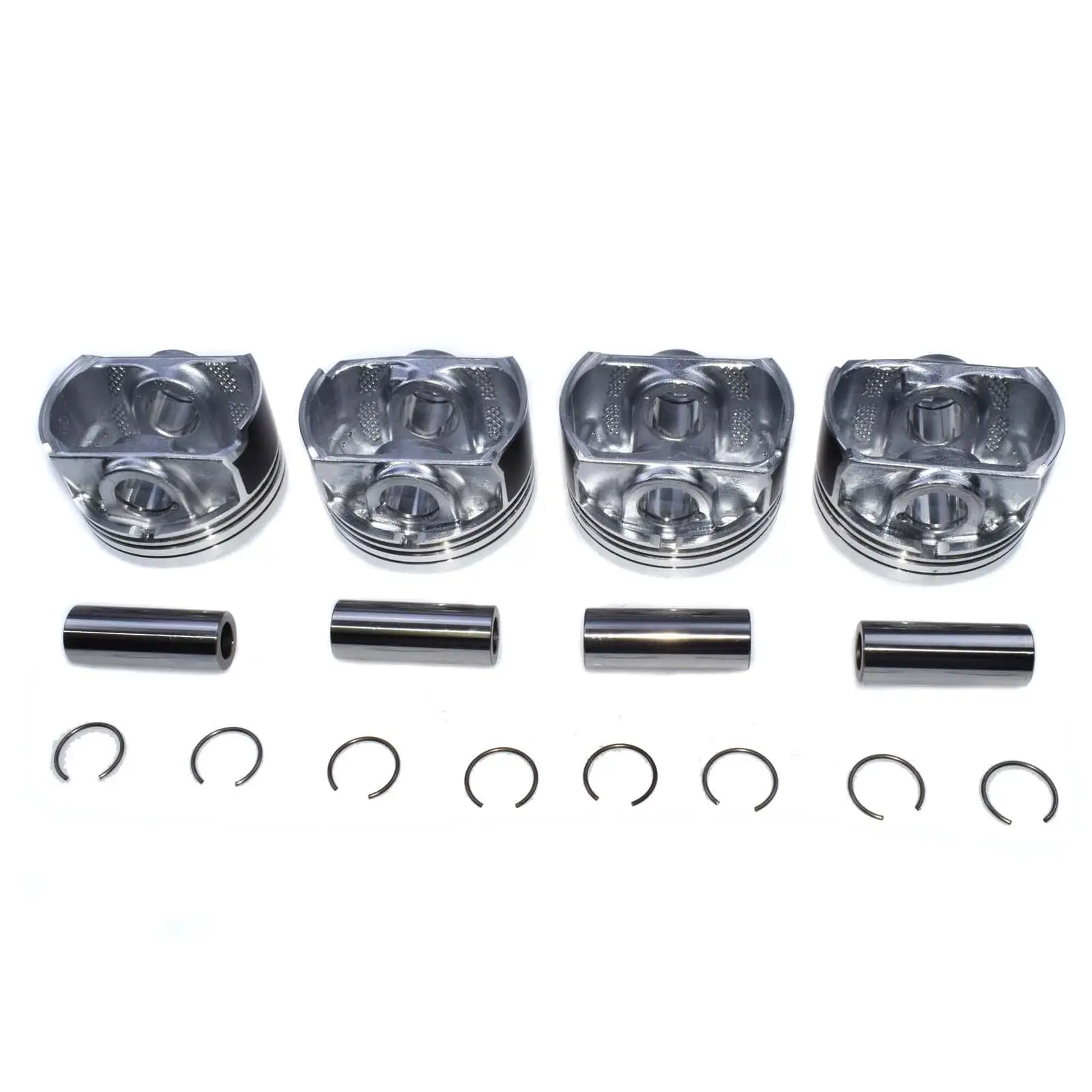 Поршень и кольцо двигателя 2,0 TFSI 2,0 T 2.0L 06H107065AM для VW AUDI SEAT Skoda A3 Q3 TT Beetle СС, EOS Golf Jetta Passat Scirocco - Цвет: Silver