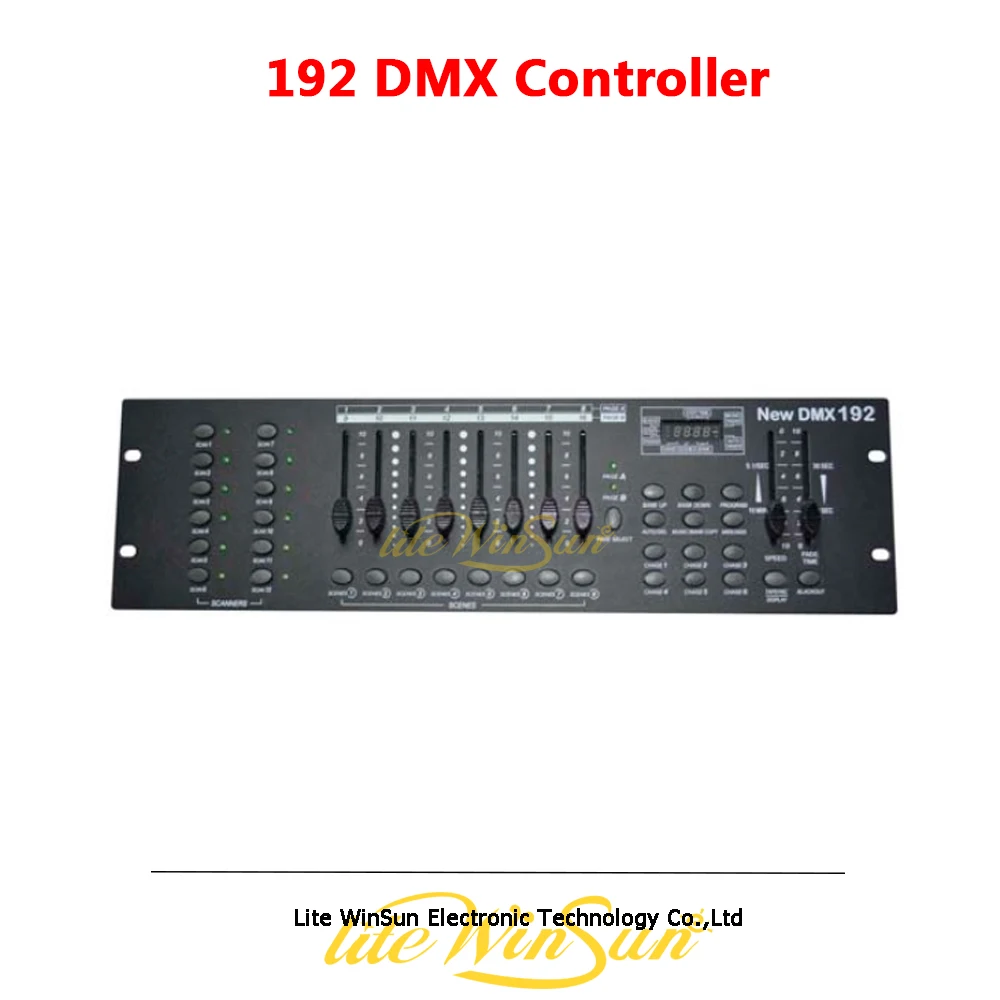 2021 Новый 192 DMX контроллер простой консоль для LED Движущегося головного луча