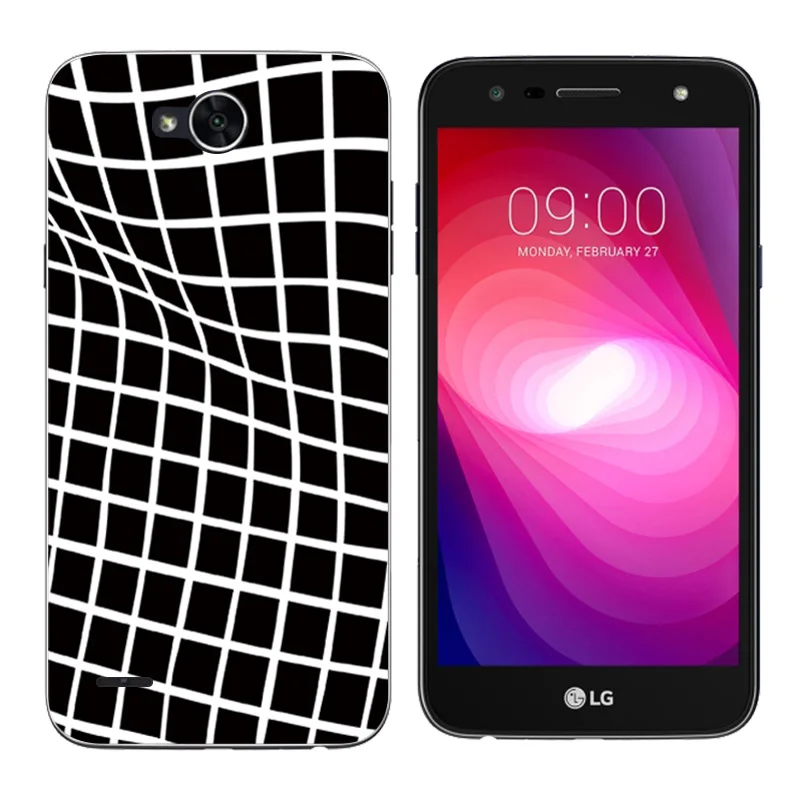 for LG X Power 2 Silicone Case K10 Cover Expression Printing Soft TPU Mobile Phone Bags K 10 |