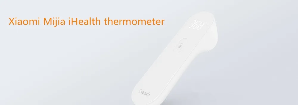 [Лидер продаж] Xiaomi Mijia iHealth термометр не Nontact измерения Xiaomi термометр с светодиодный Экран четкого восприятия информации