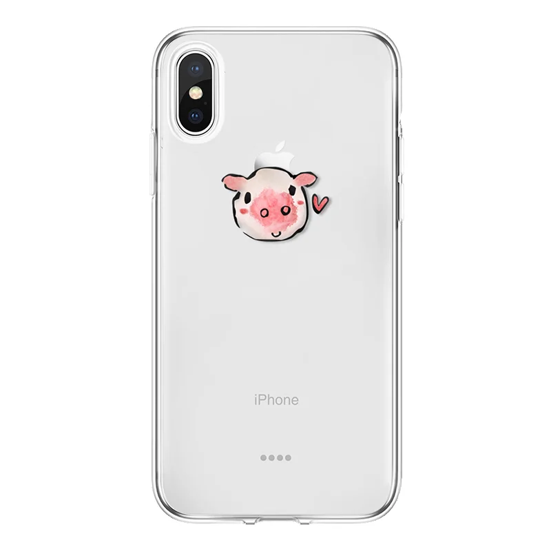 Чехол для iPhone 4 4S 5 5S 5C SE 6 6S 7 8 Plus чехол X из мягкого ТПУ |