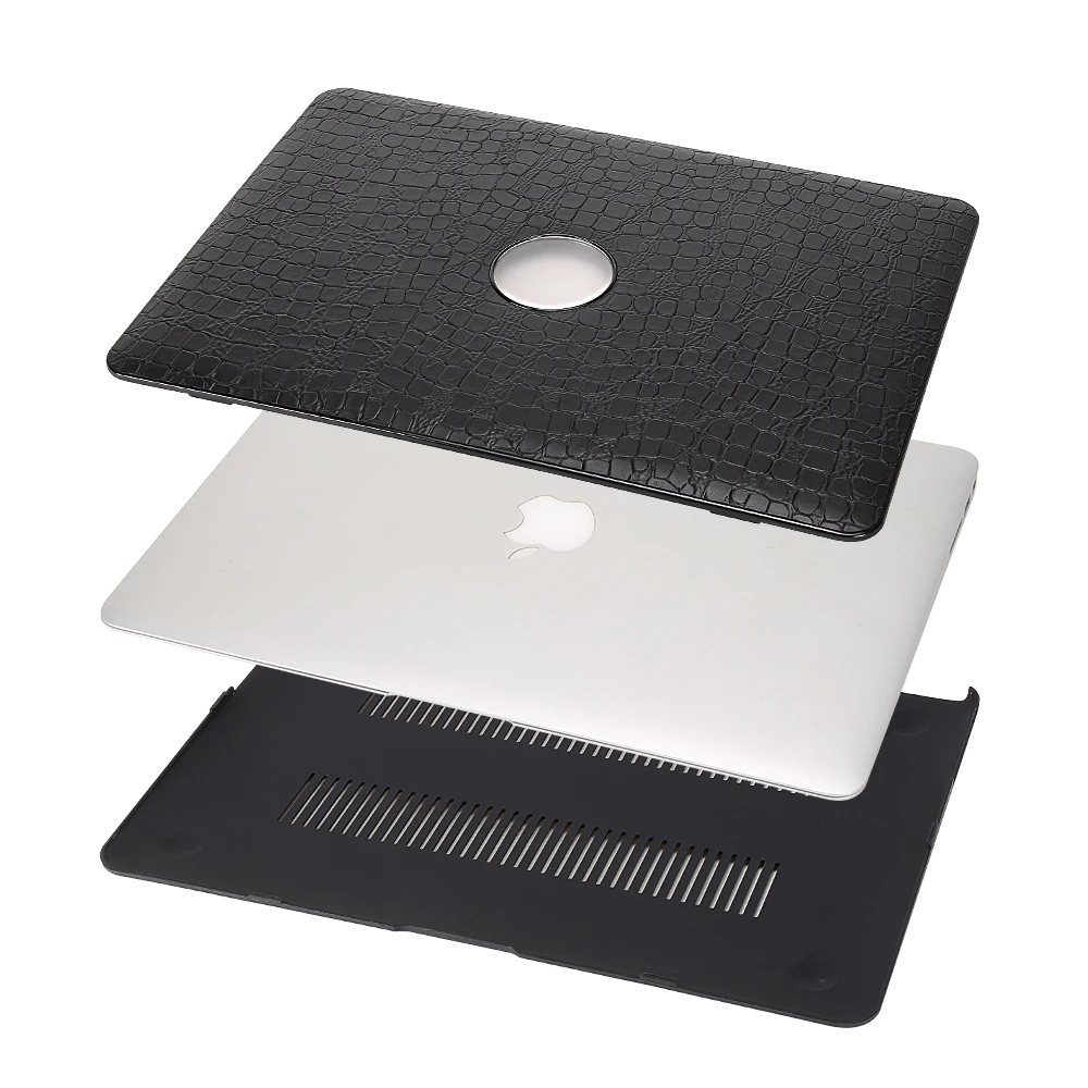 Для MacBook Air 13 Чехол, Aiyopeen искусственная кожа с жесткой пластиковой нижней крышкой для MacBook Air Pro retina 11 12 13 15