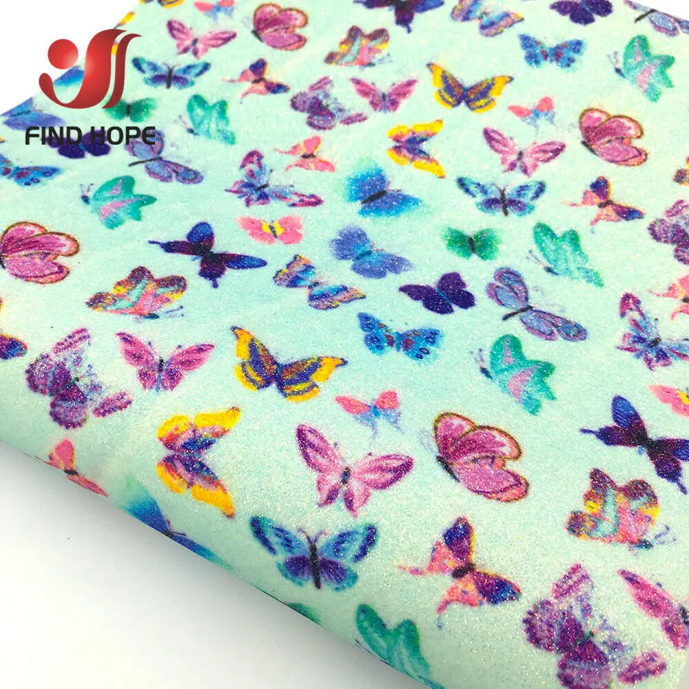 Butterfly B 20x120cm Рыбья чешуя, Радужные Блестки, ткань, блестящая кожа, Бабочка, сердце, ремесло, вечерние, Свадебный декор, сделай сам, бант для волос - Цвет: Butterfly B 20x120cm