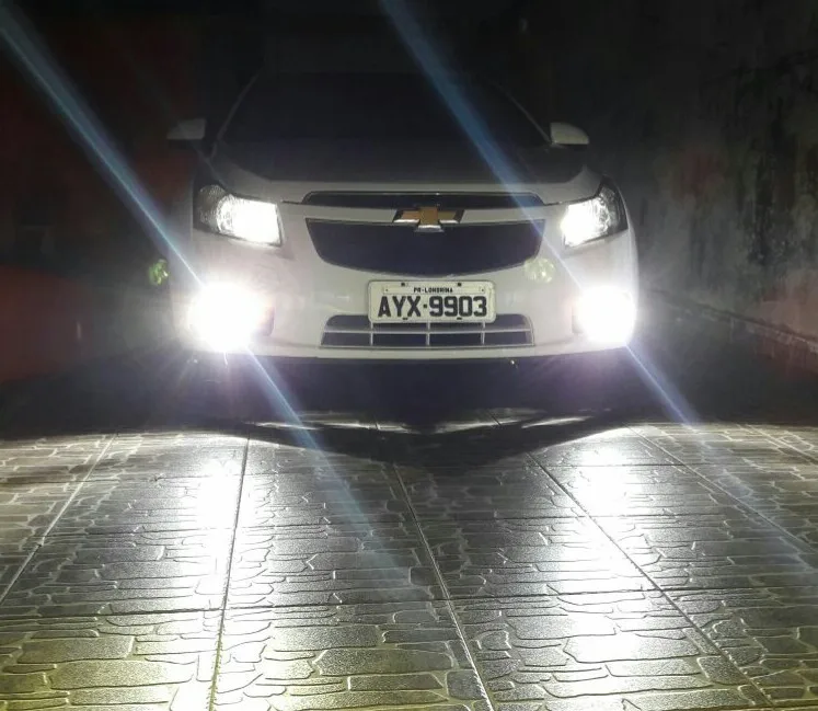 Лампочки для авто 2 Шт. 12 В Led Лампы H7 Комплект H11 H4 Led удар Авто Лампы Светодиодные Лампы Туман Автомобиль Свет Одноместный/Привет-Ло Луч Для Toyota автомобиль Для Укладки