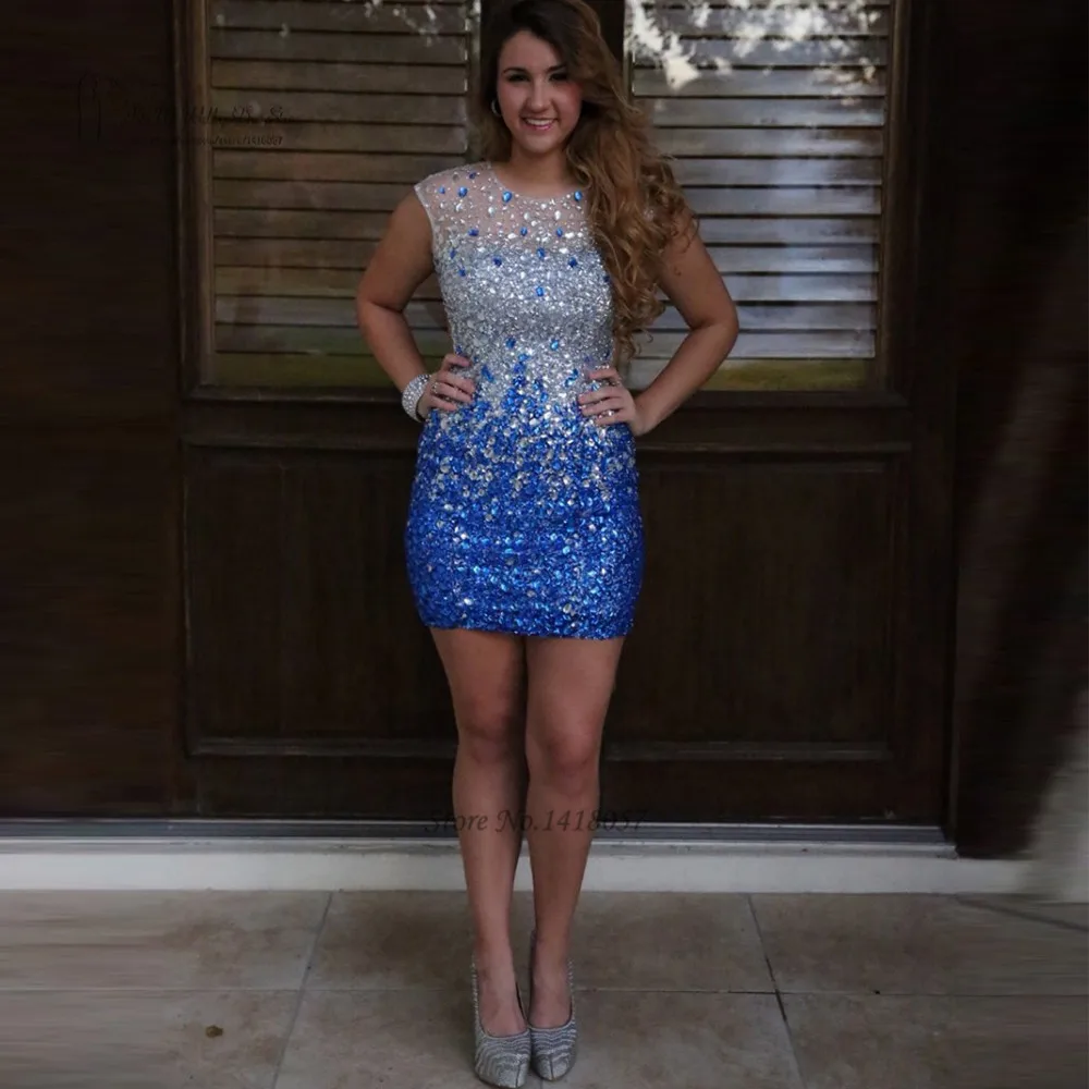 Роскошное платье с кристаллами, серебристое блестящее платье 2016, коктейльное платье, короткое сексуальное платье для выпускного вечера Роскошное платье с кристаллами, серебристое блестящее платье 2016, коктейльное платье, короткое сексуальное платье для выпускного вечера