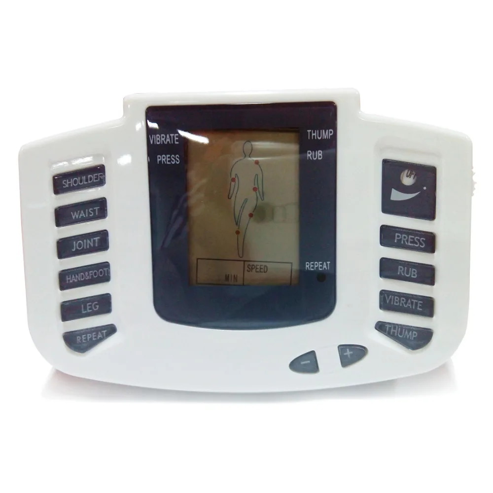Массажер MQFORU терапевтический Электрический с 16 подушками стимулятор для всего