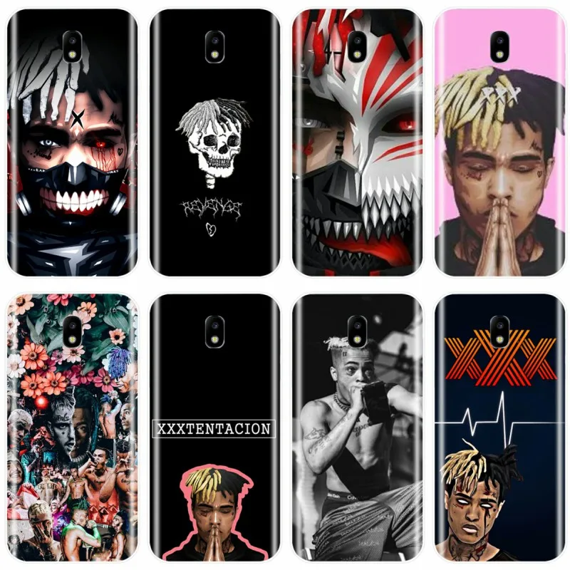 Мягкий силиконовый чехол для телефона Rap Singer XXXTentacion MC Samsung Galaxy J3 J4 J6 J8 2018 J5 J7 2017 2016