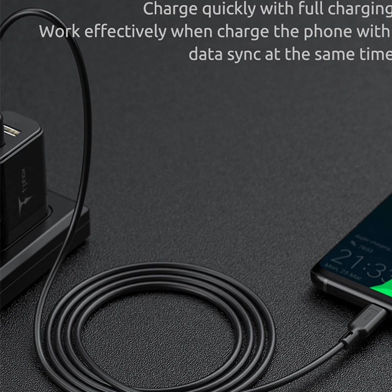 T-phox Micro USB кабель 3A Быстрая зарядка Microusb зарядное устройство шнур для samsung Xiaomi Redmi планшет Android, телефон Micro