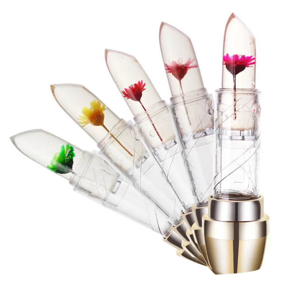 Waterproof Magic Jelly Flower Color Temperature Change Moisturizer Lip Lipstick maquiagem мтовя помда rouge a levre makyaj #04 |