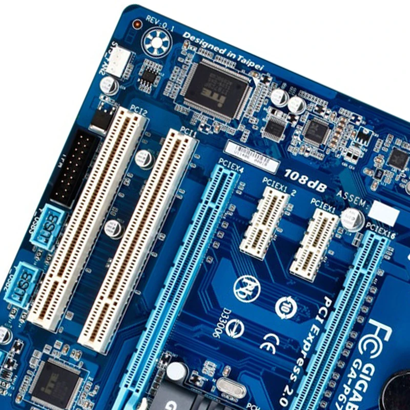 GIGABYTE GA-P67-DS3-B3 настольного компьютера материнская плата LGA1155 DDR3 i3 i5 i7 блок питания ATX