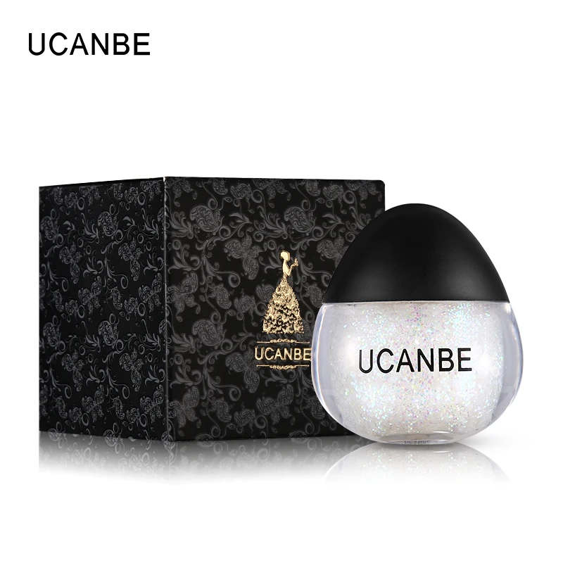 Ucanbe бренд 6 цветов Блеск для тела паста-гель Макияж Комплект блестящий Shimmer Уход