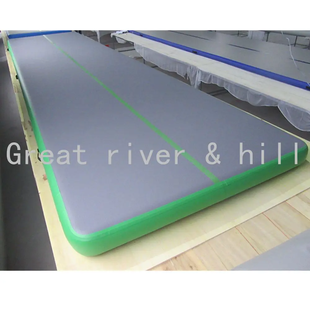

gym accessories 2017 heavy duty fitness mat air track inflatable air tumble inflatable air track for gym4" thick 10m x 1m