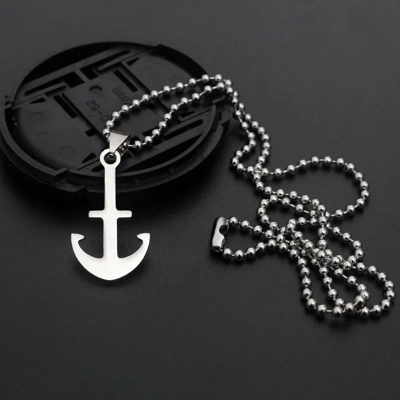 The New Men's Stainless Steel Key Lightning Cross Pendant Necklace Personality Fashion | Украшения и аксессуары