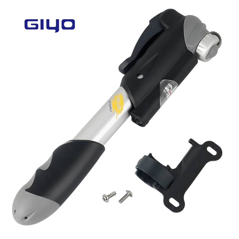 Велосипедный насос GIYO Compact 9 &quot23 см Умный клапан тяги/толчки подходит для