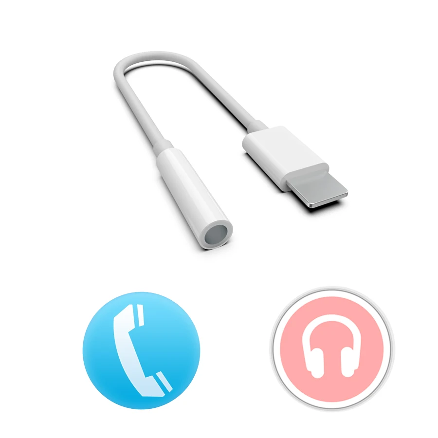 For Lightning Plus 3,5 мм аудио адаптер для iPhone Тип C Наушники разъем для наушников конвертер USB-C тип-c музыка AUX кабель для samsung huawei xiaomi - Цвет: For Lightning Plus