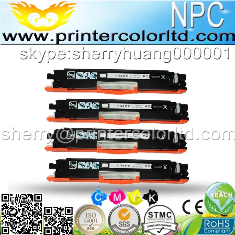Совместимый цветной картридж CE310A CE311A CE312A CE313A для HP CP1025 CP1025nw M175A M175nw|toner cartridge|color toner